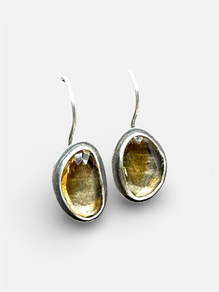 Ametrine dangle earrings