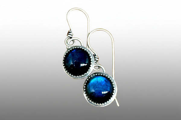 Labradorite earrings