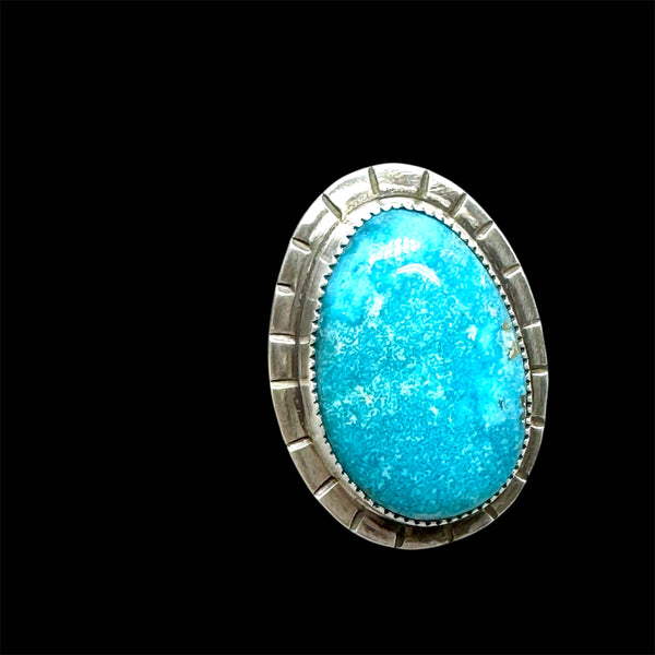 Water water Turquoise and silver ring