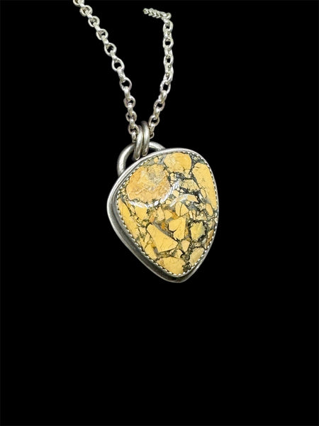 Maligano Jasper silver pendant