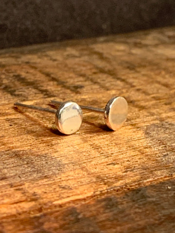 Sterling Dot earrings