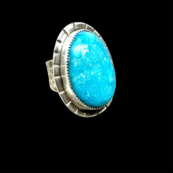 Water water Turquoise and silver ring