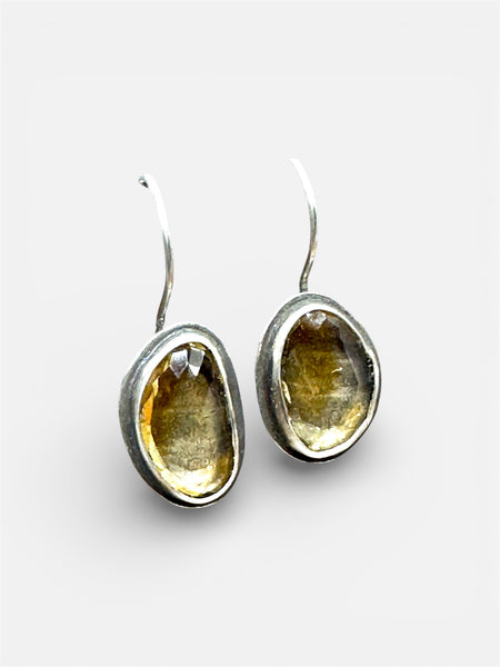 Ametrine dangle earrings