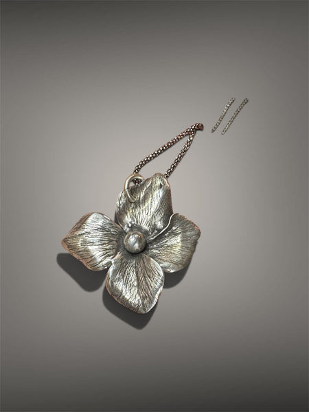 Hydrangea flower pendant