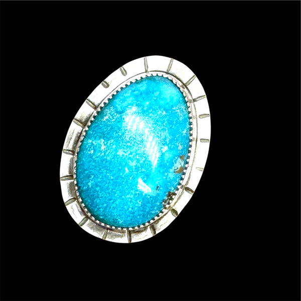 Water water Turquoise and silver ring