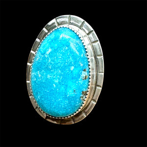 Water water Turquoise and silver ring