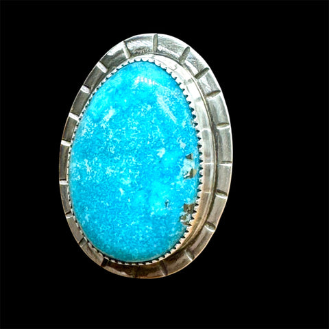 Water water Turquoise and silver ring
