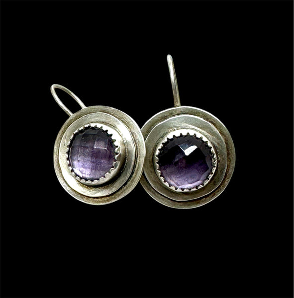 Amethyst earrings