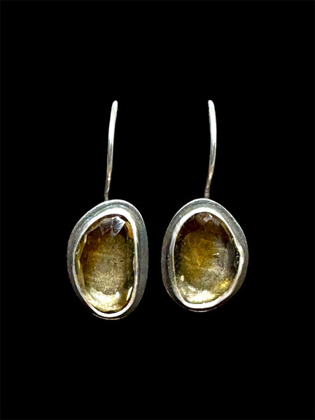 Ametrine dangle earrings